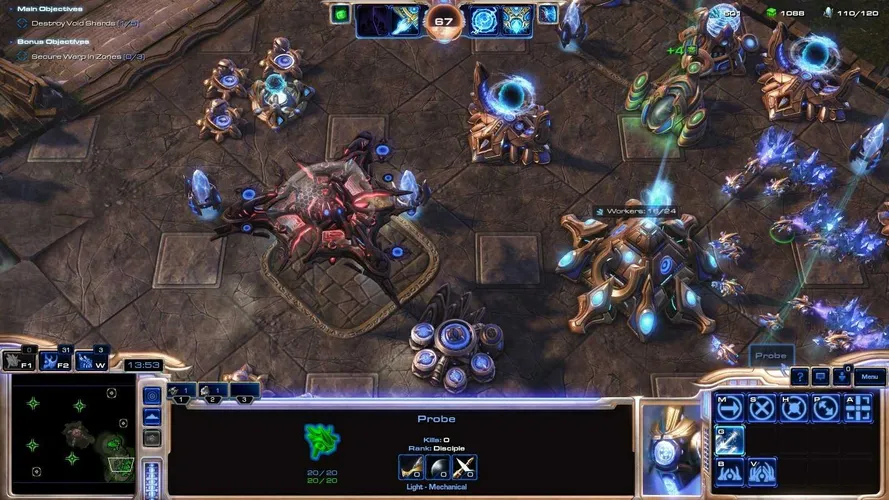 Скриншот игры StarCraft 2