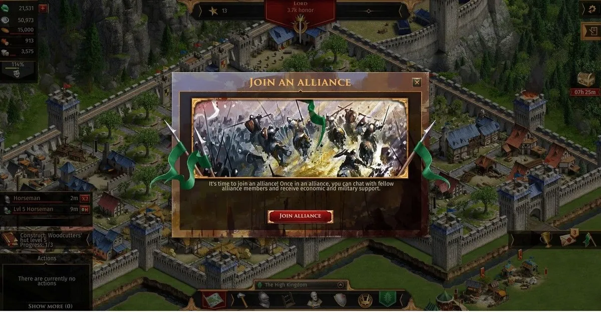 Скриншот 1 из игры Legends of Honor
