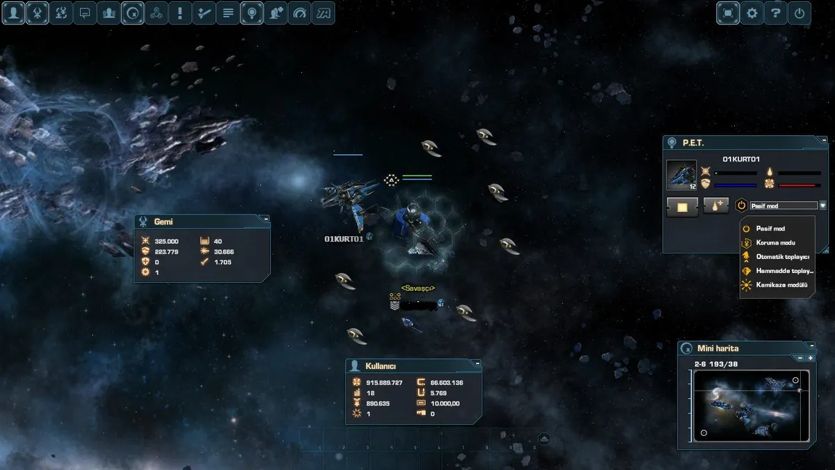 Скриншот 2 из игры Dark Orbit