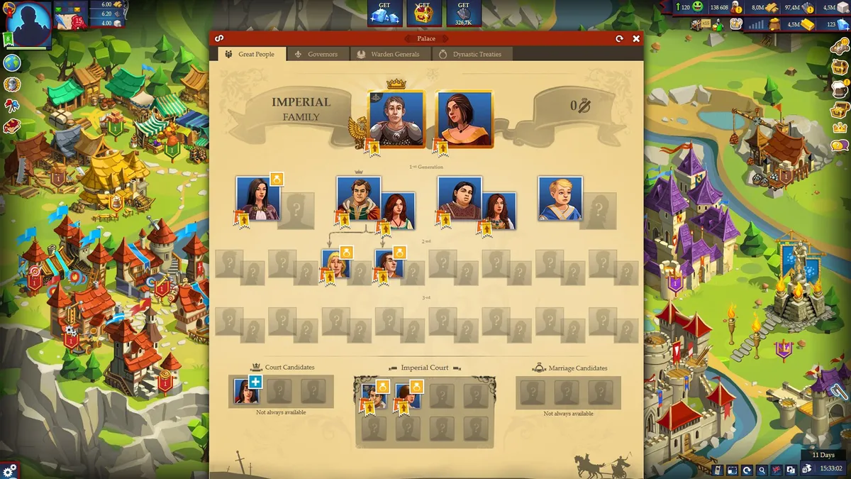 Скриншот 2 из игры Игра императоров