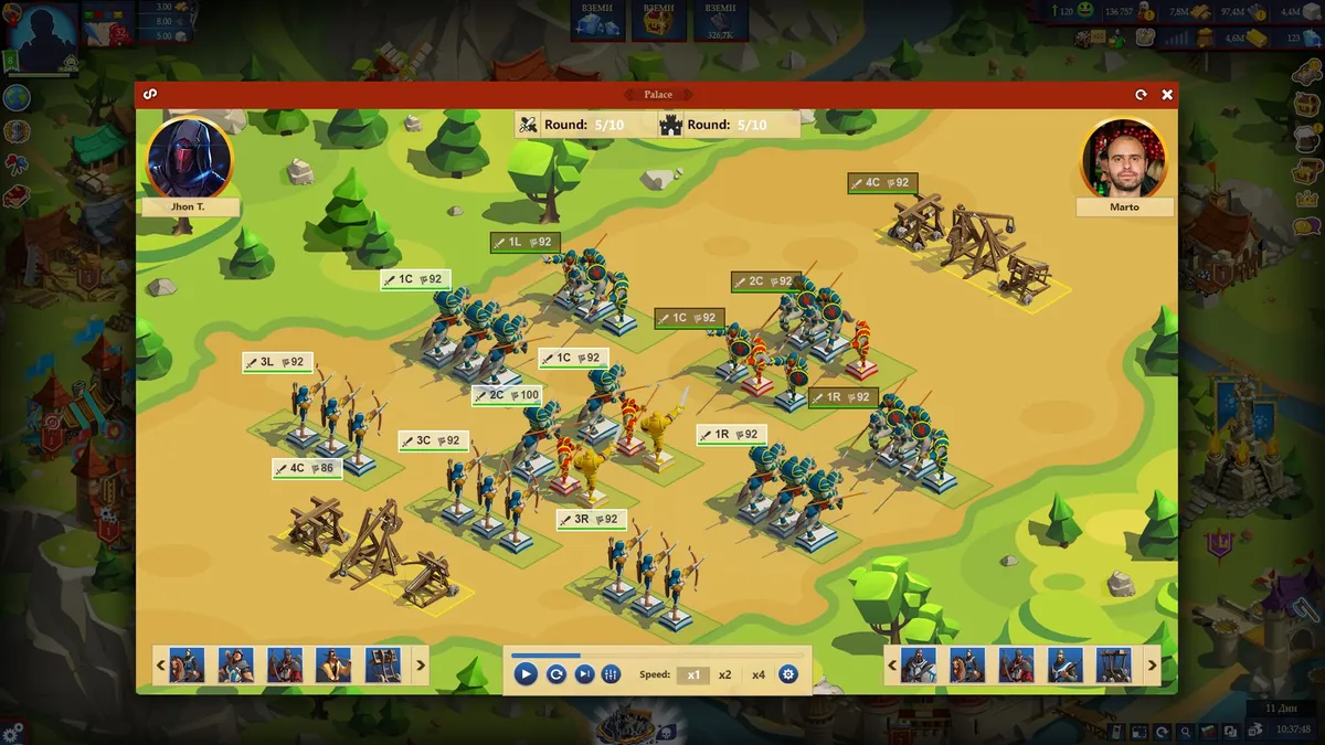 Скриншот 3 из игры Игра императоров