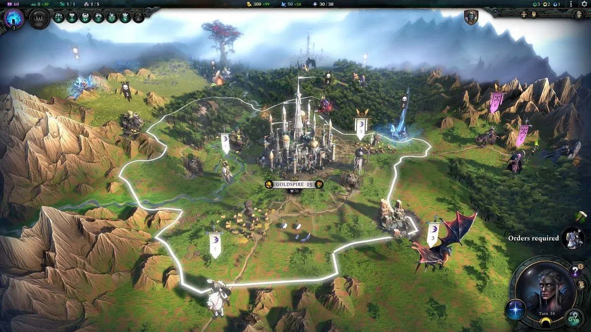 Скриншот 5 из игры Age of Wonders 4