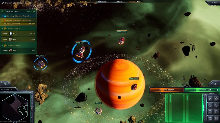 Скриншот игры Starfall Online
