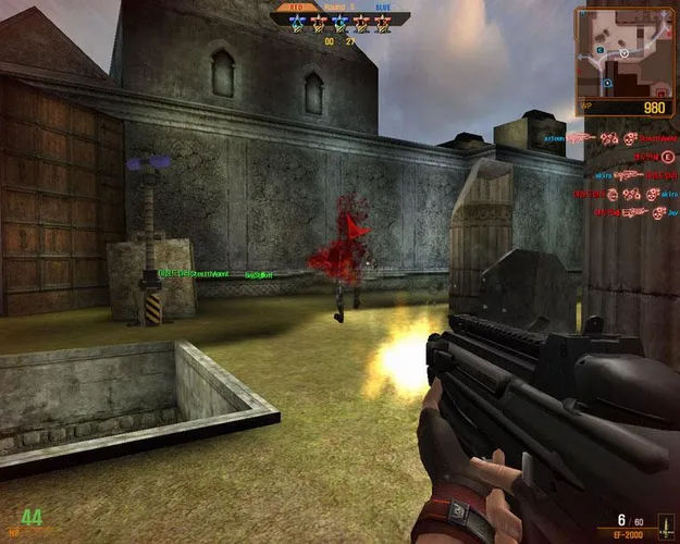 Скриншот игры WolfTeam