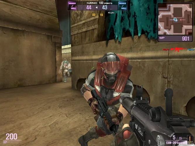 Скриншот игры WolfTeam