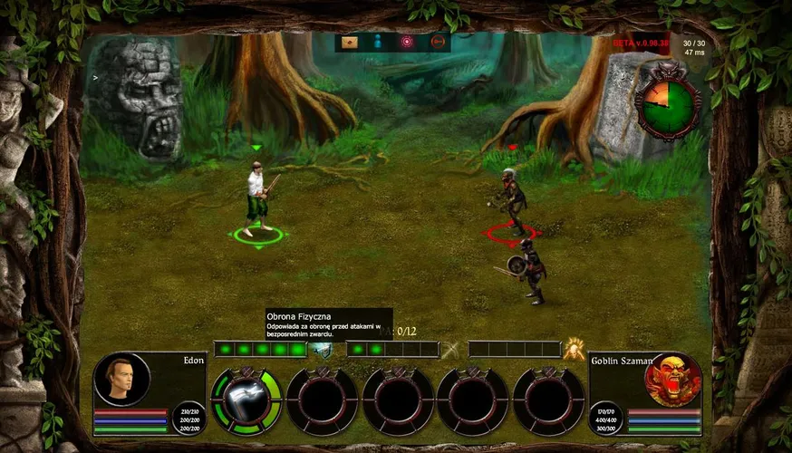 Скриншот игры Taern Online