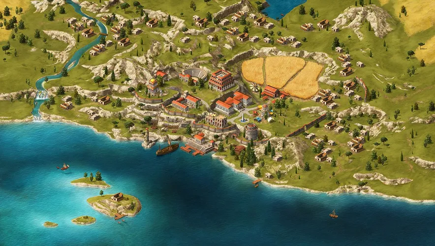 Скриншот игры Grepolis