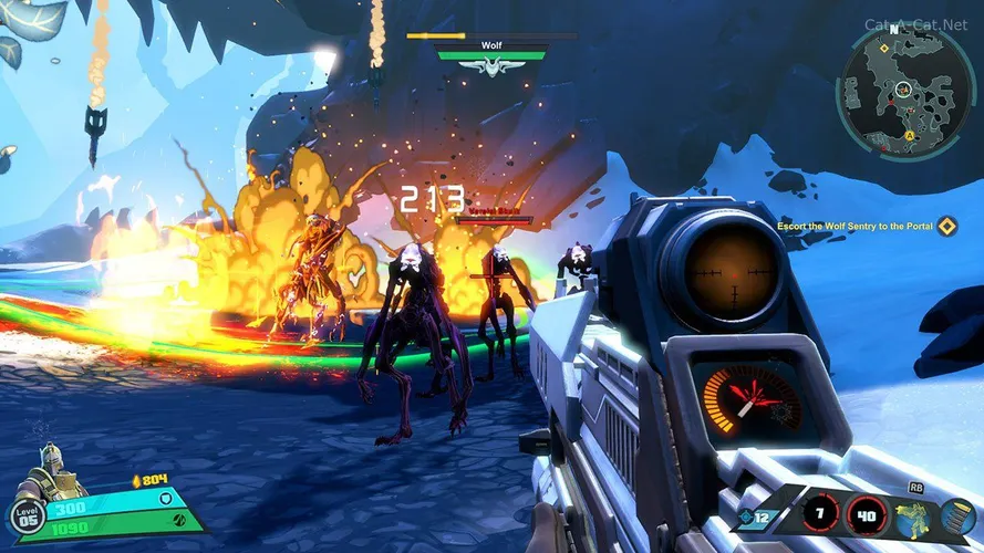 Скриншот игры Battleborn
