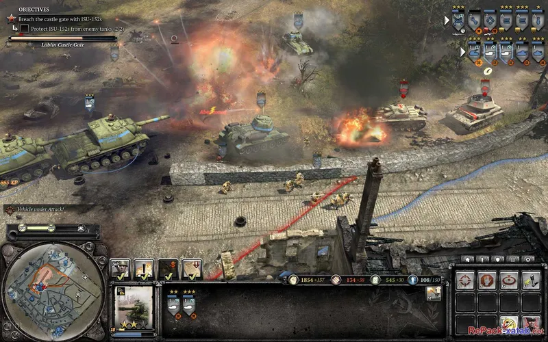 Скриншот игры Company of Heroes 2