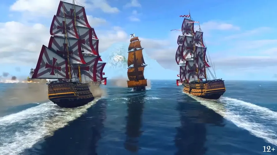 Скриншот игры World of Sea Battle