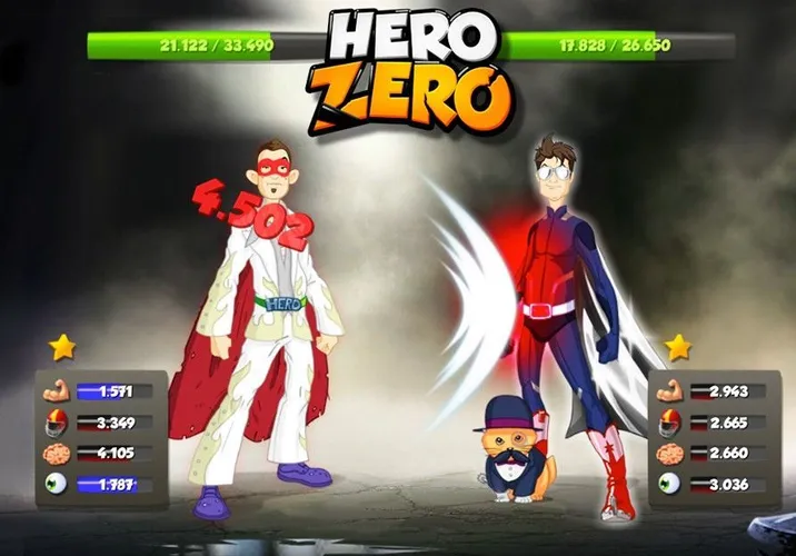 Скриншот игры Hero Zero