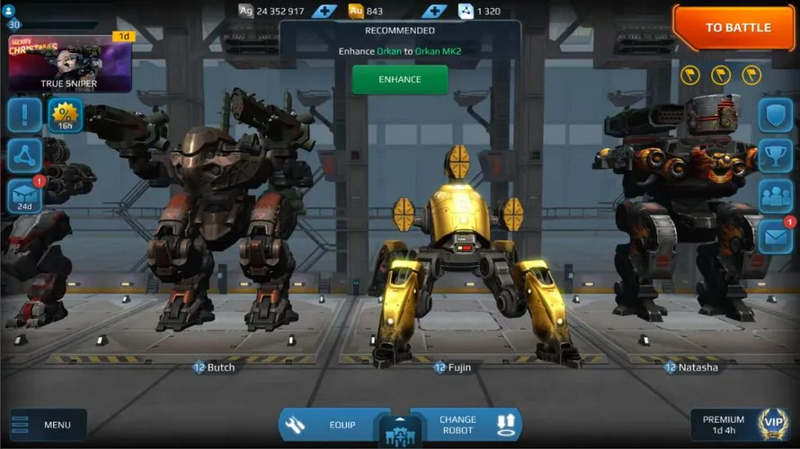 Скриншот игры War Robots