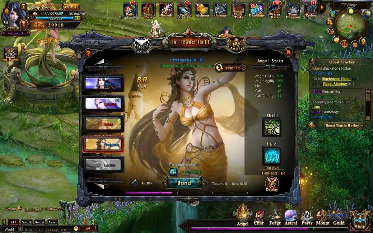 Скриншот 1 из игры Лига ангелов
