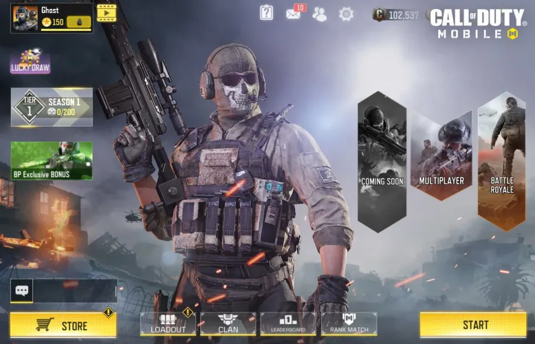 Скриншот игры Call of Duty: Mobile