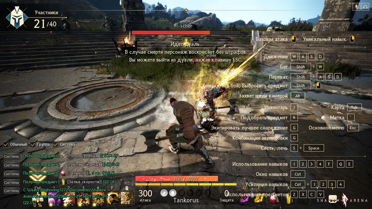 Скриншот 2 из игры Shadow Arena