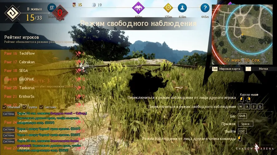 Скриншот игры Shadow Arena