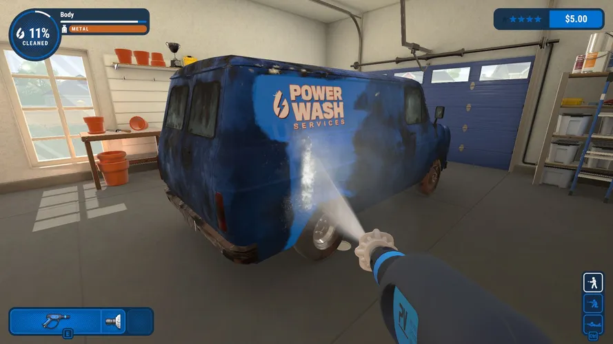 Скриншот игры PowerWash Simulator