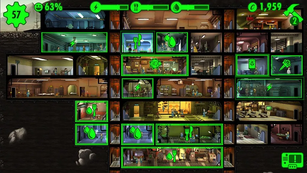 Скриншот 3 из игры Fallout Shelter