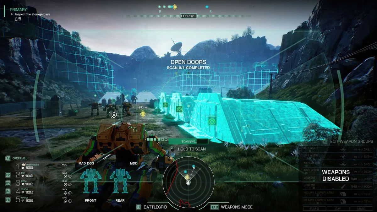 Скриншот 3 из игры MechWarrior 5: Clans