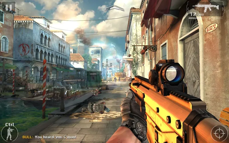 Скриншот игры Modern Combat 5