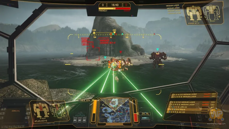 Скриншот игры MechWarrior Online