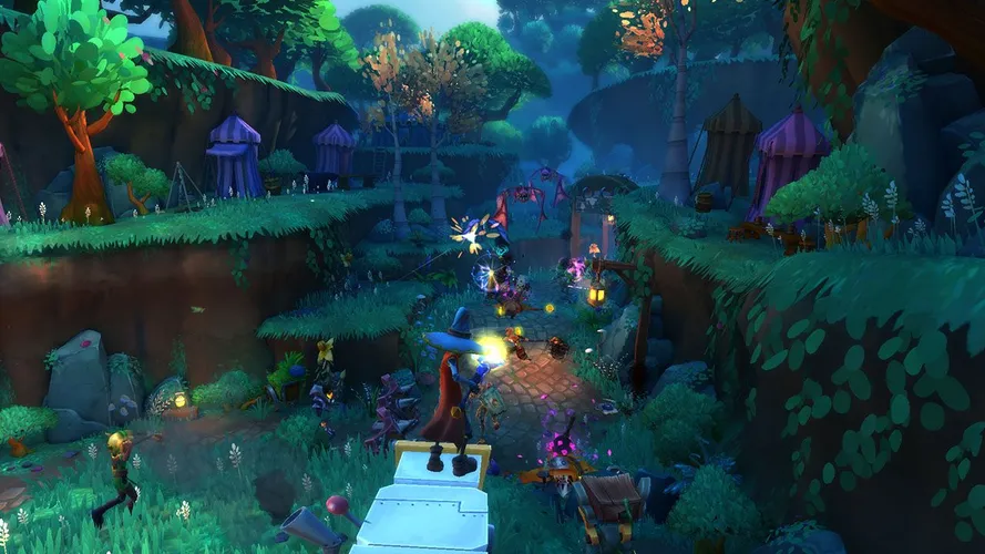 Скриншот игры Dungeon Defenders 2