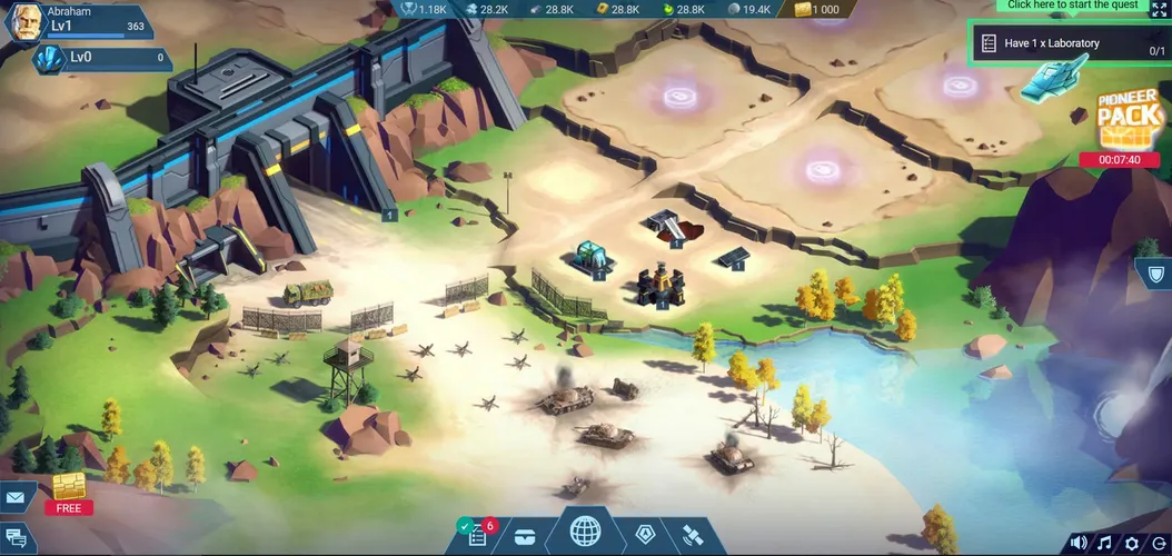 Скриншот игры Empire: World War III