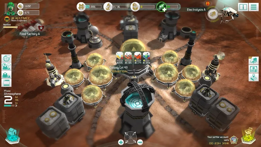 Скриншот игры Mars Tomorrow