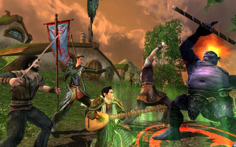 Скриншот игры The Lord of the Rings Online