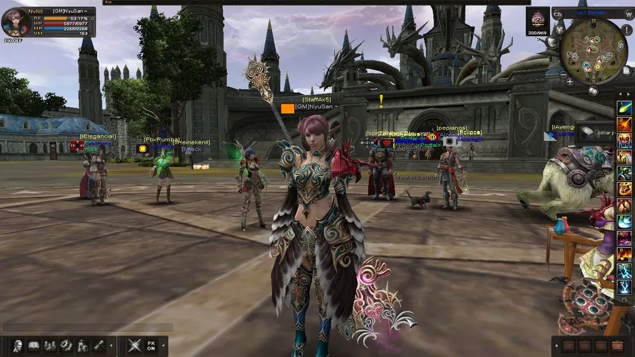Скриншот игры Karos Online