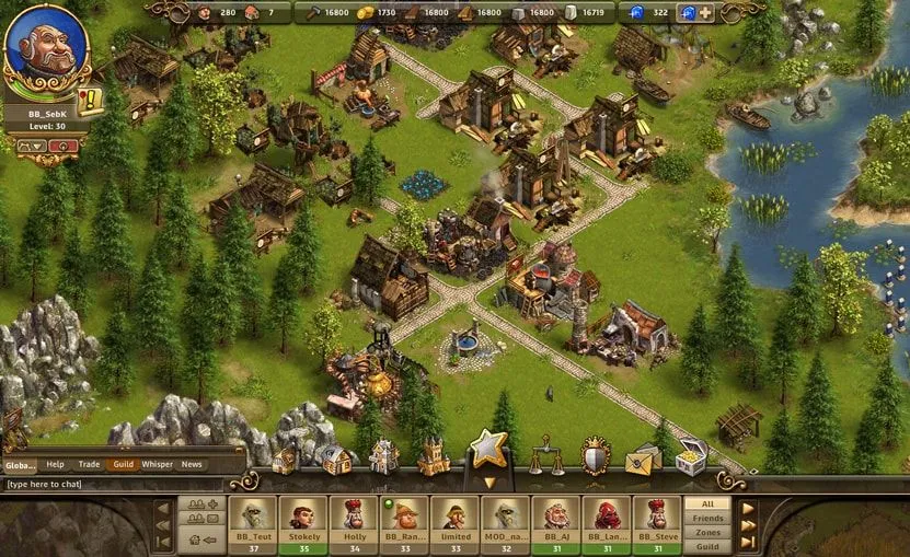 Скриншот 1 из игры Империя онлайн
