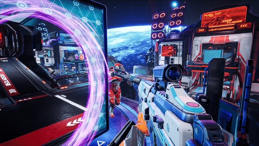 Скриншот игры Splitgate