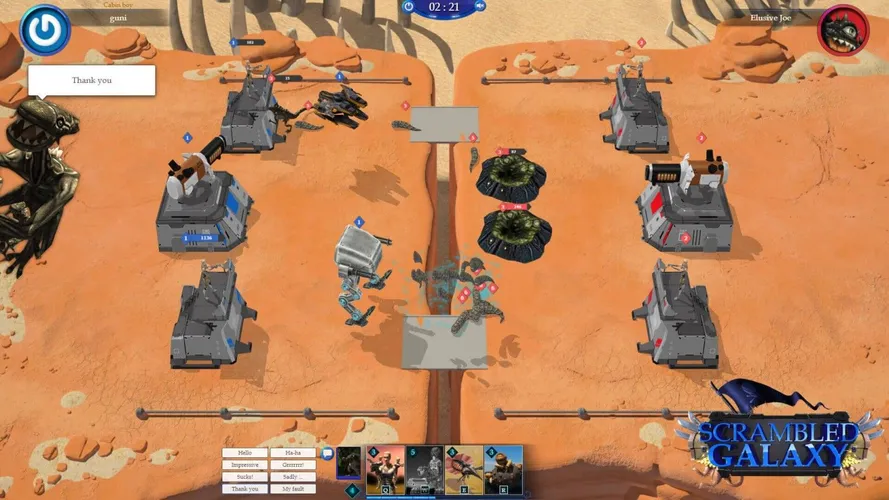 Скриншот игры Scrambled Galaxy