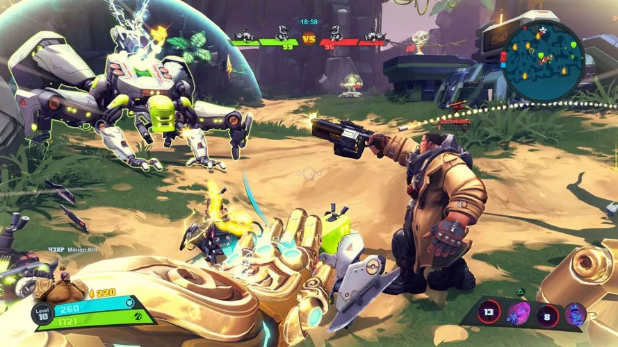 Скриншот игры Battleborn