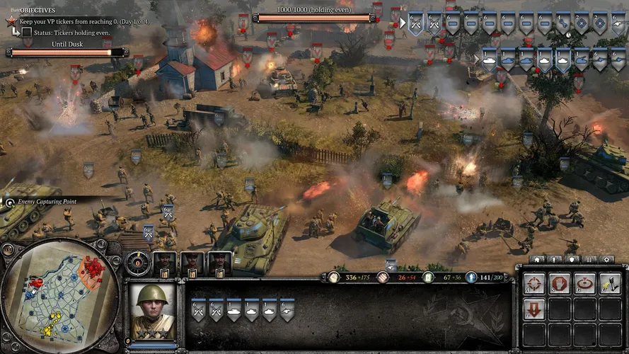 Скриншот игры Company of Heroes 2