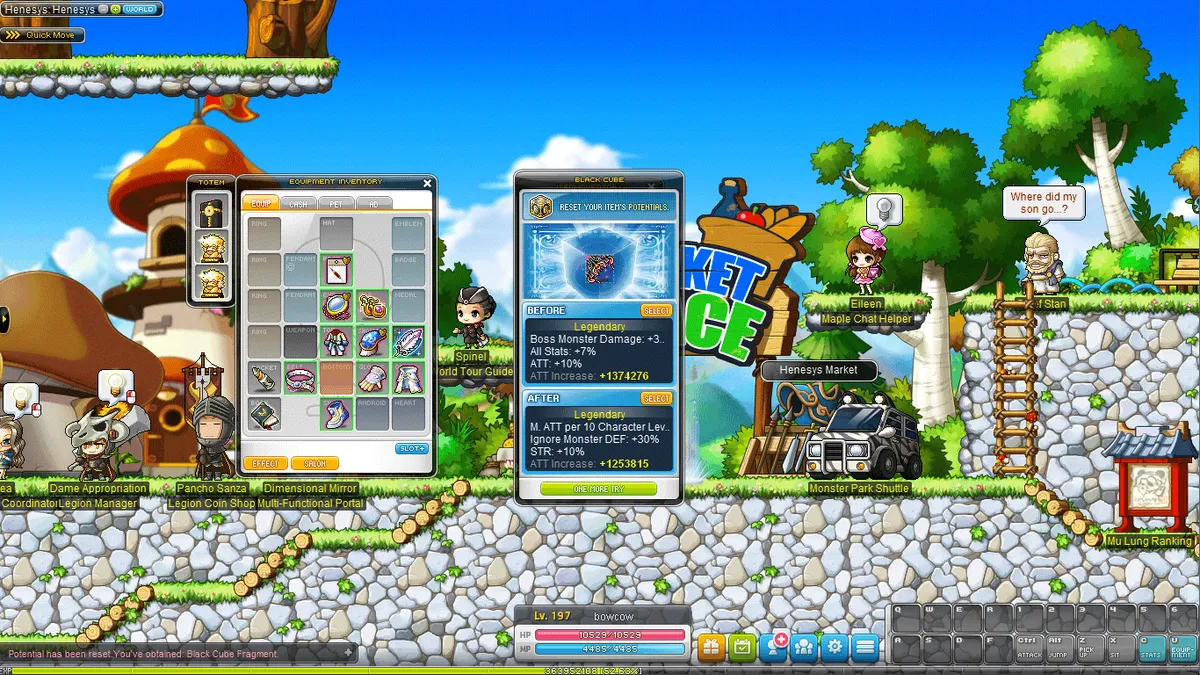 Скриншот 4 из игры MapleStory M