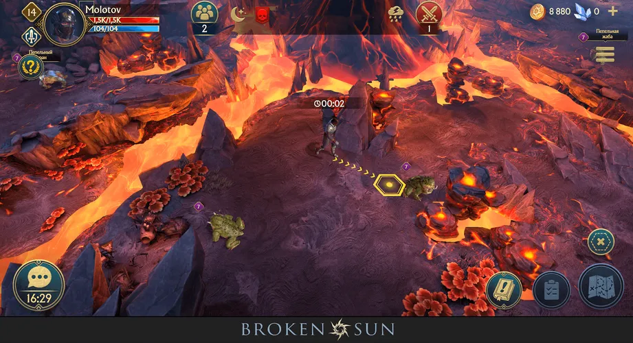 Скриншот игры Broken Sun