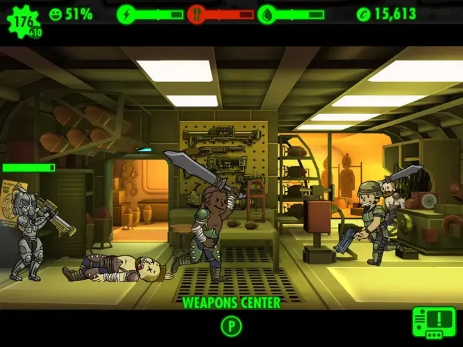 Скриншот игры Fallout Shelter