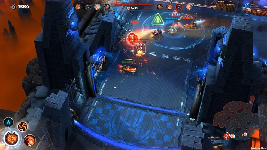 Скриншот игры Heavy Metal Machines