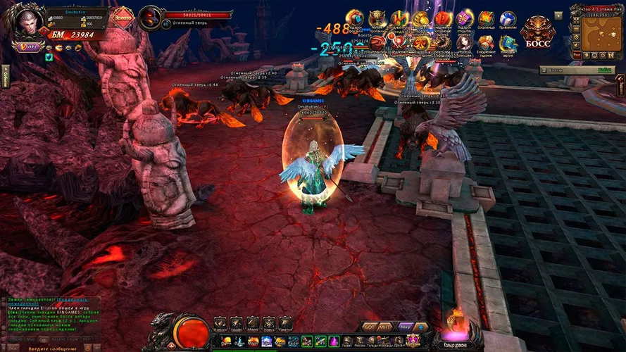 Скриншот игры Кольцо дракона