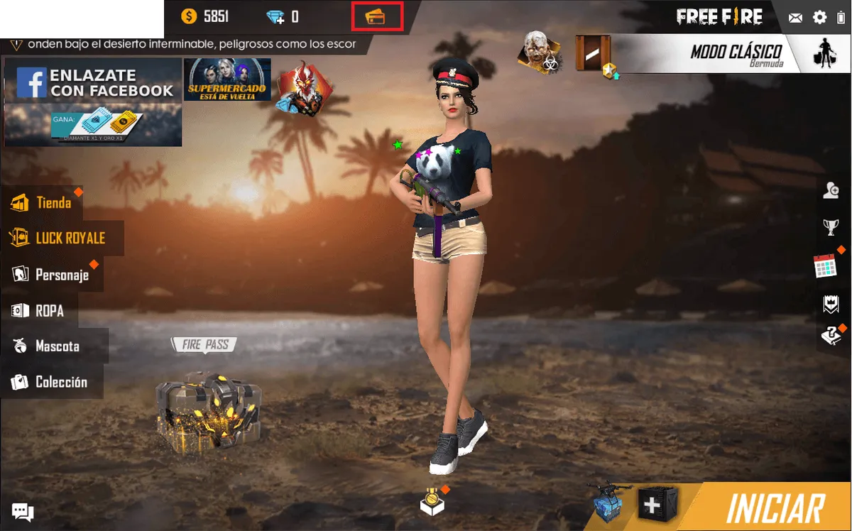 Скриншот 1 из игры Garena Free Fire