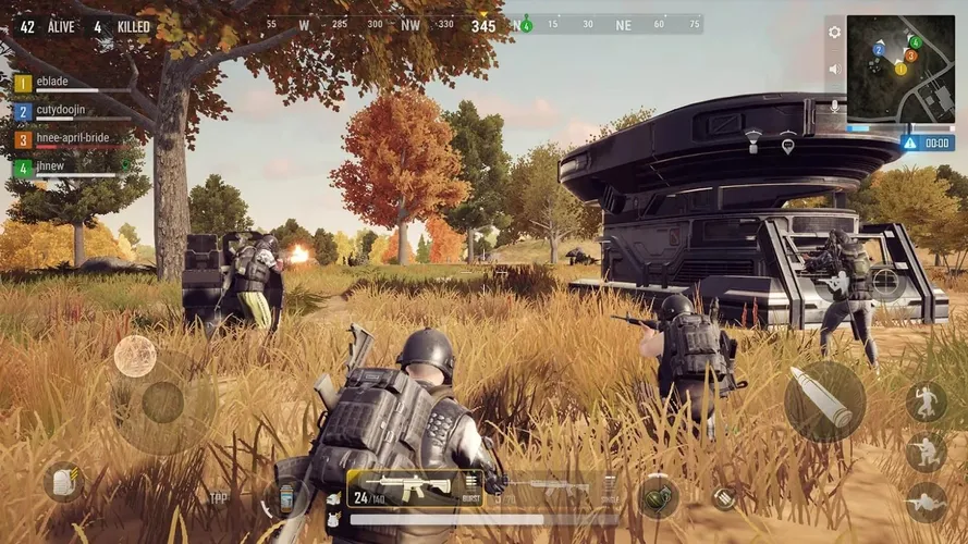Скриншот игры PUBG: New State Mobile