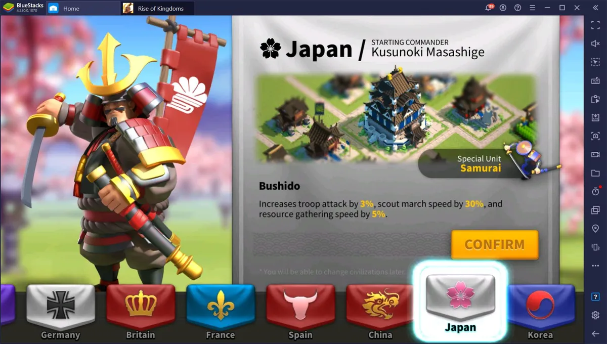 Скриншот 1 из игры Rise of Kingdoms