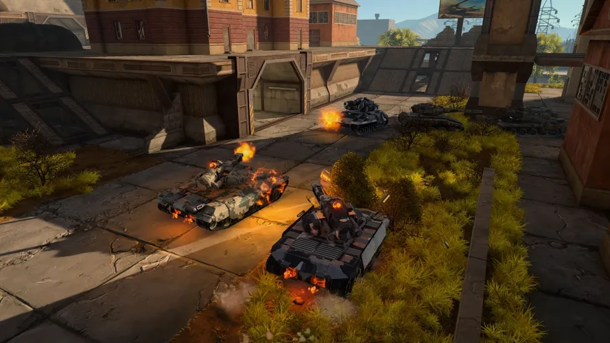Скриншот игры Tanki X
