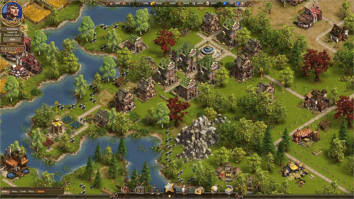 Скриншот 2 из игры The Settlers Online
