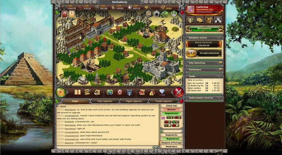 Скриншот игры 1100AD