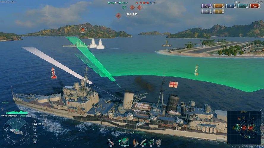 Скриншот игры Мир кораблей