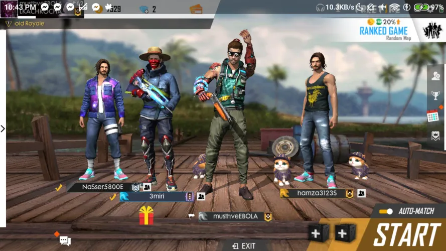 Скриншот игры Garena Free Fire