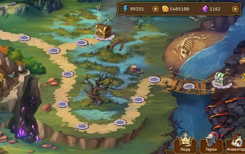 Скриншот игры Арена легенд