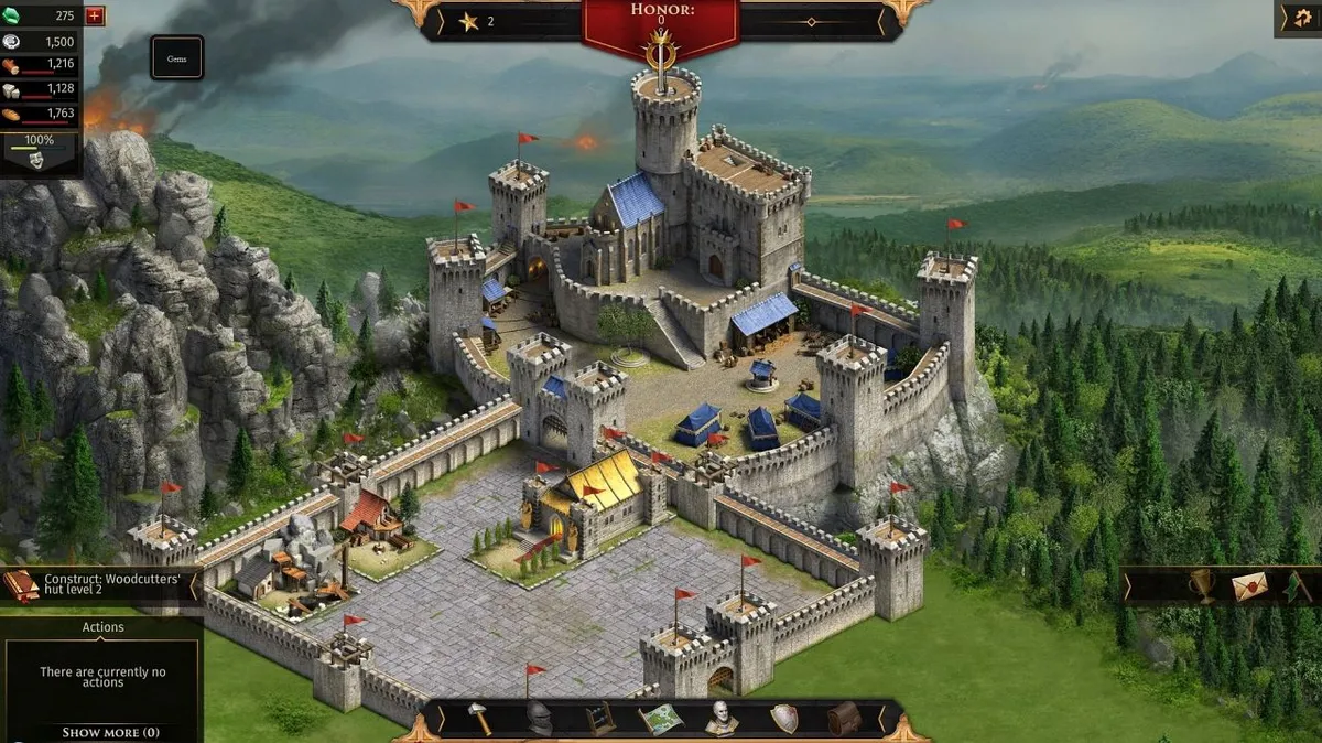 Скриншот 2 из игры Legends of Honor